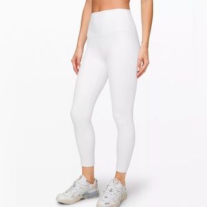 Lululemon Align 25” leggings.  White but NOT transparent as it’s double lined!